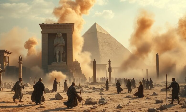 الزالازل في العصر الفرعوني